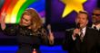 Adele Adkins hace un corte de manga en los Brit Awards