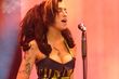 Amy Winehouse en uno de sus conciertos