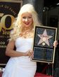 Christina con su estrella