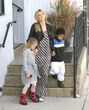 Heidi Klum junto a sus dos niños