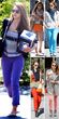 Jessica Alba, ¡adicta a los jeans de colores!