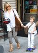 Kate Hudson junto a su hijo Ryder.