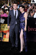 Kristen Stewart y Robert Pattinson en la alfombra roja 