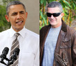 Obama fue a acasa de Antonio Banderas y Melanie Griffith para promover su próxima campaña