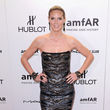 Heidi Klum con un vestido negro de lentejuelas en la alfombra roja de Nueva York Heidi Klum con un vestido negro de lentejuelas en la alfombra roja de Nueva York