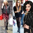 Jessie J, Fearne Cotton, Demi Lovato o Agyness Deyn enseñan distintos estampados de medias.