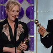 Meryl Streep Y George Clooney triunfaron en los Globos de Oro al llevarse amobos el premio a mejor interpretación dramática Meryl Streep Y George Clooney triunfaron en los Globos de Oro al llevarse amobos el premio a mejor interpretación dramática
