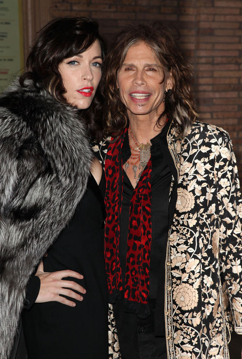 Steven Tyler - Steven Tyler junto a su novia, la modelo Erin Brady Steven Tyler - Steven Tyler junto a su novia, la modelo Erin Brady